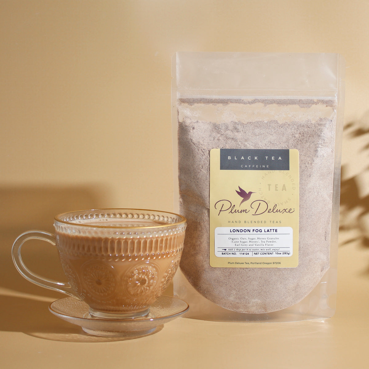 London Fog Oat Milk Latte Mix (10oz) | Beverage Mixers Portland Syrups London Fog Oat Milk Latte Mix (10oz) | Beverage Mixers Portland Syrups
