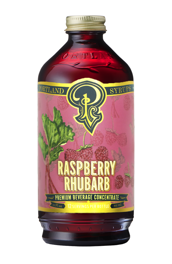 Raspberry Rhubarb Syrup