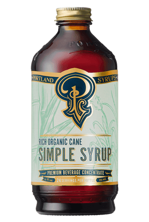 Rich Organic Cane Sugar Simple Syrup