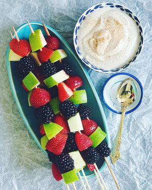 Hibiscus Cardamom Yogurt Dip: A Pink Mezze Star