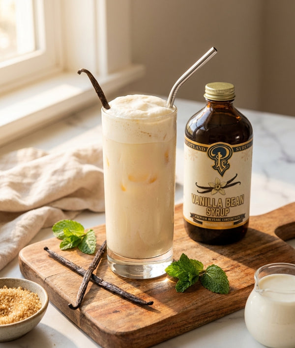 How to make a vanilla cream soda mocktail