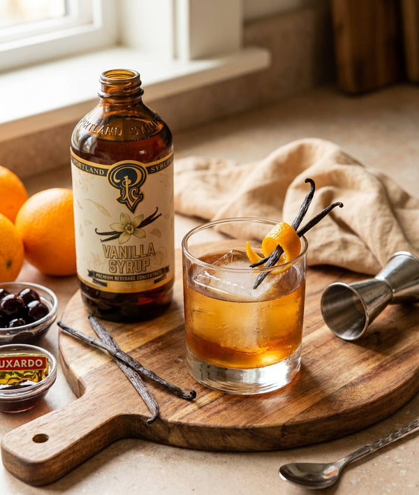 Vanilla syrup for old fashioned: ratio & technique