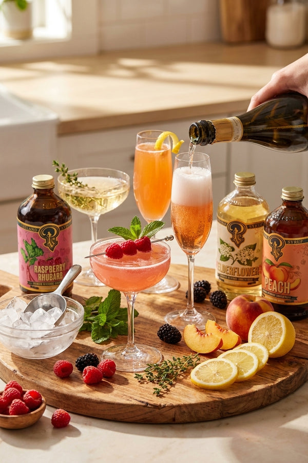 Best syrups for prosecco cocktails