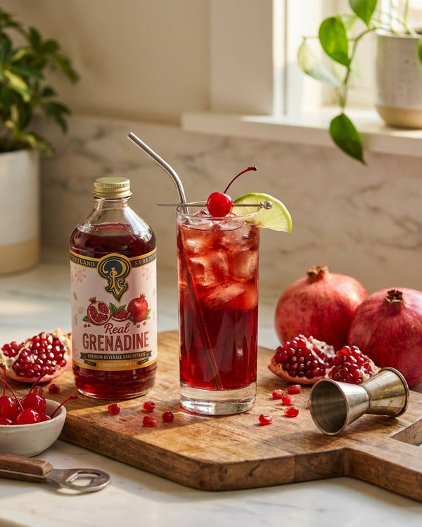 How to make a roy rogers with real grenadine