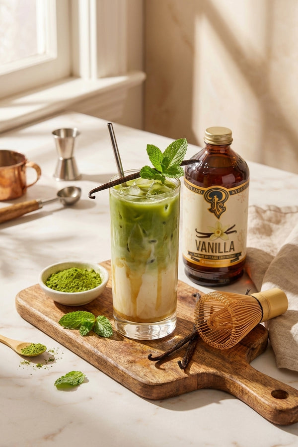 Vanilla syrup for matcha: how baristas balance it