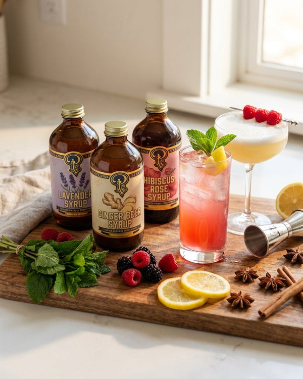 How to build a craft cocktail syrup collection