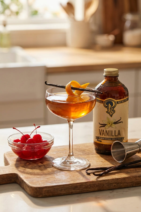 How to make a vanilla manhattan at home
