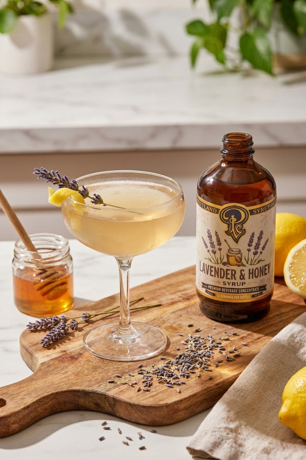 How to make a lavender bee's knees cocktail