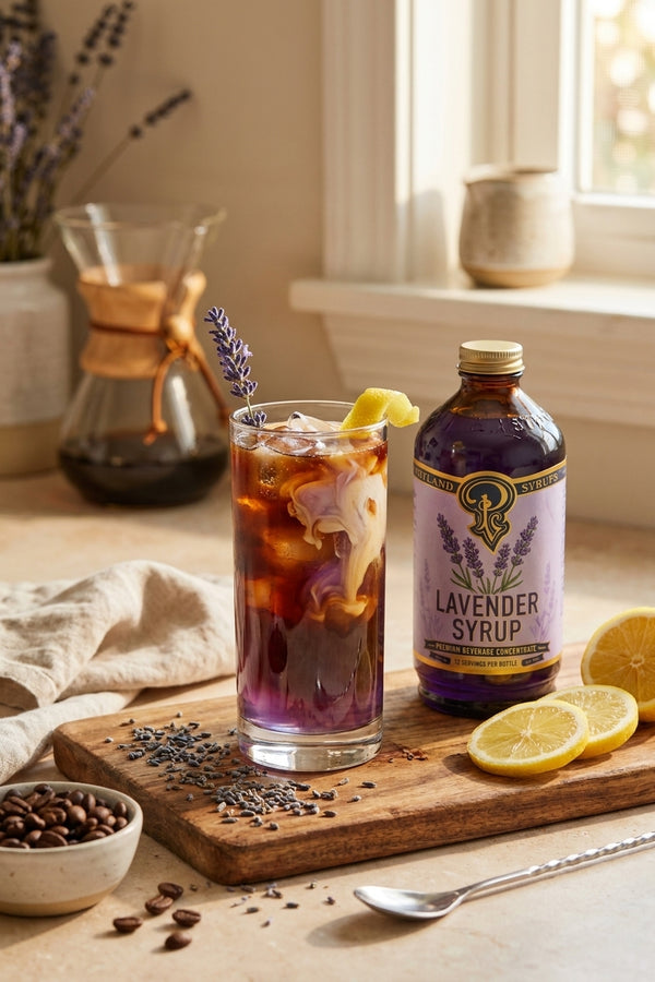Lavender syrup for cold brew: ratio & flavor pairing