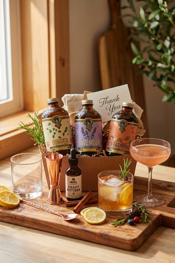 Best cocktail syrups for corporate gifts
