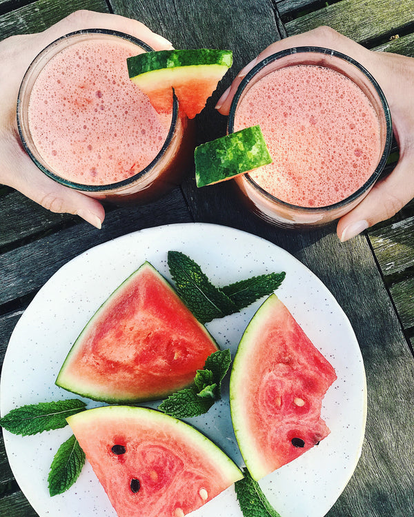 Ginger Mint Watermelon Slush