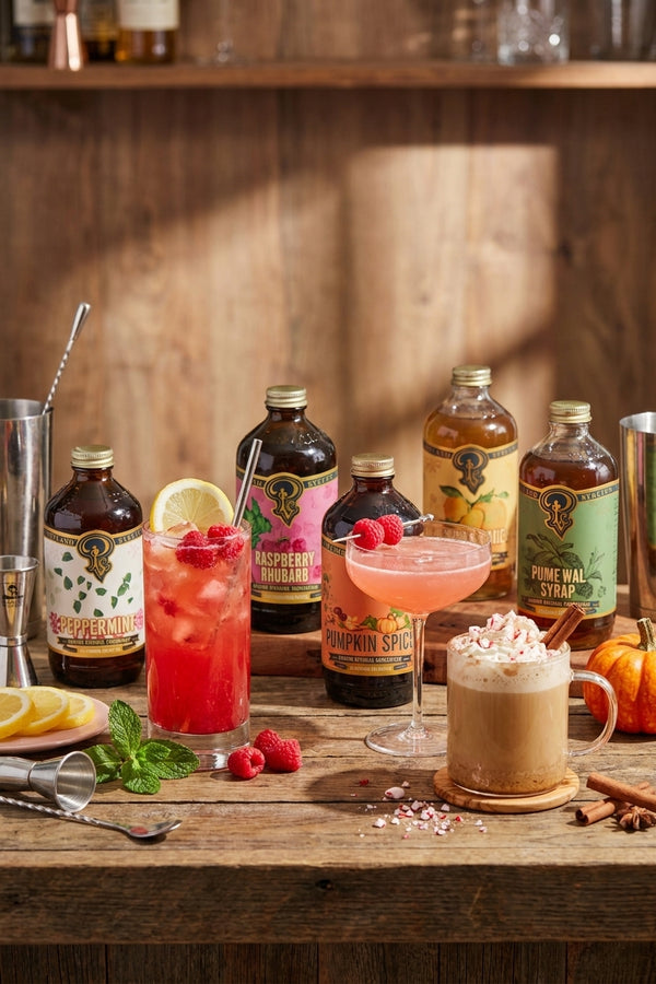 How to stock a home bar with 6 craft syrups