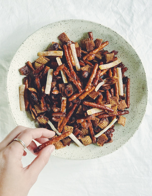 Spiced Cranberry Snack Mix: Holiday Trail Mix With Attitude