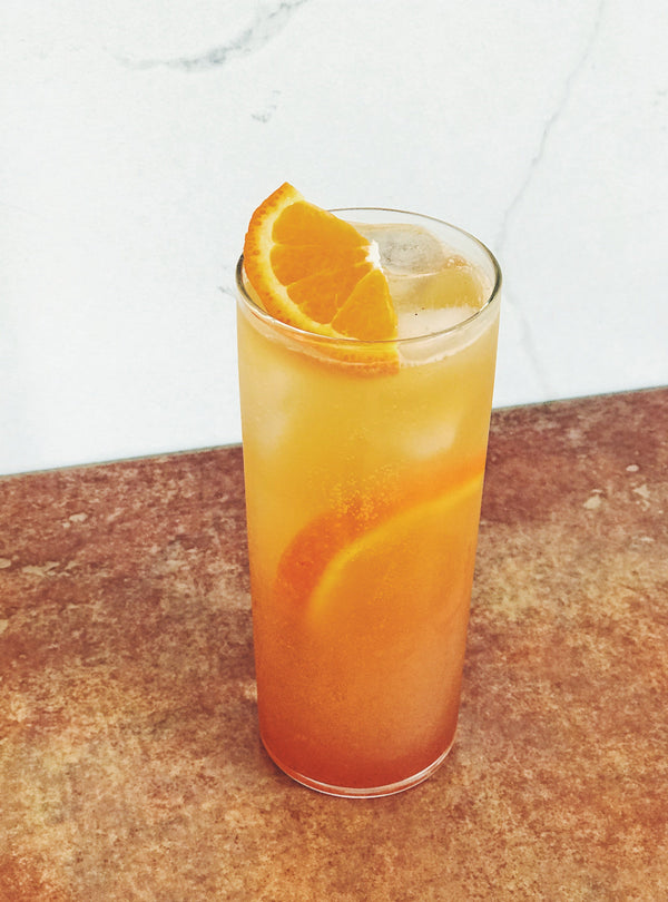 Bourbon Spiced Cranberry Chiller