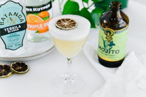 Aquafaba Tequila Sour