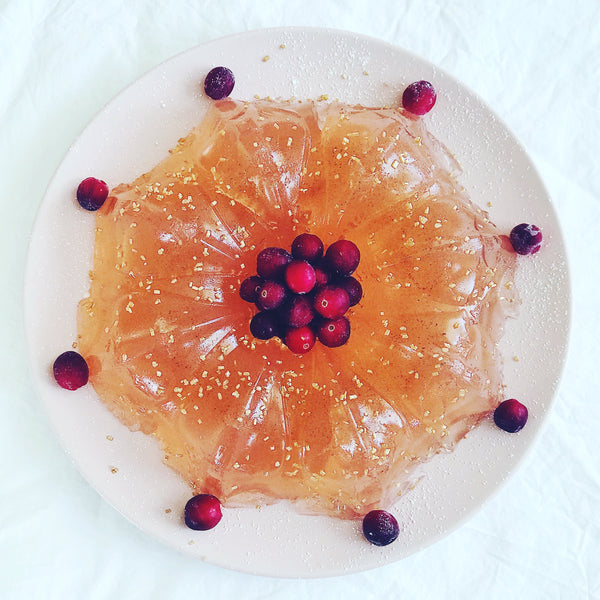 Holiday Spiced Cranberry Jello