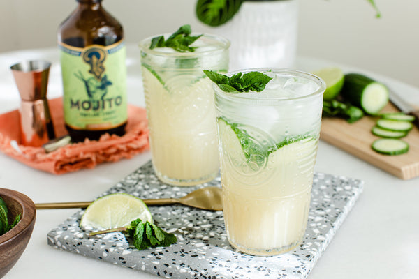 Sparkling Cucumber Mint Limeade