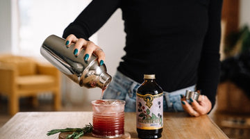 Marionberry Bourbon Fizz