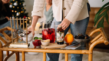 Pomegranate Cherry Holiday Punch