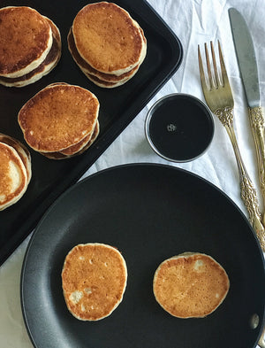 Root Beer Silver Dollar Pancakes: Brunch With a Float Flavor