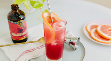 Mocktail Fizz de pomelo y hibisco