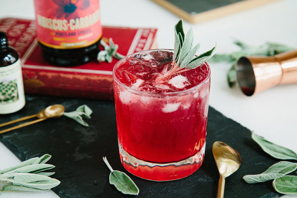 Hibiscus Cardamom Juniper G&T