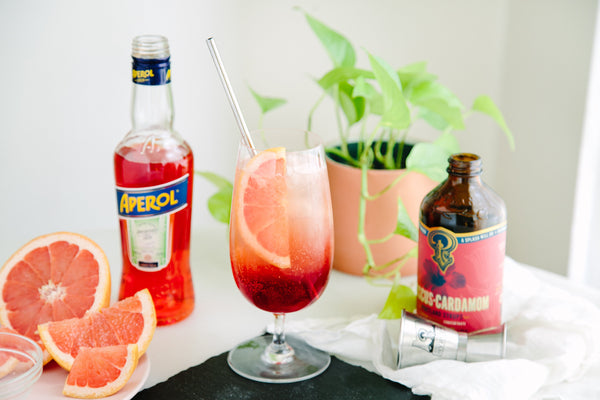Hibiscus Aperol Spritz