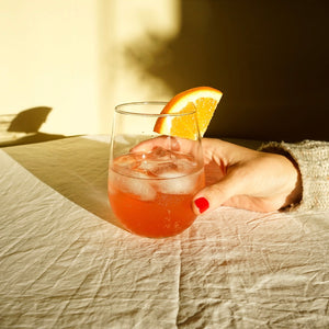 portland syrups spiced cranberry cocktail mocktail autumn drink 