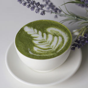 Lavender Matcha Latte