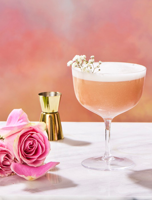 Rose Cordial Sour: Bubbles, Citrus, and a Little Romance