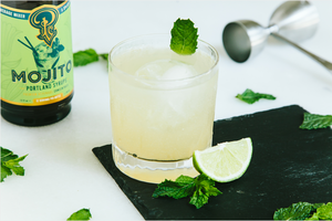 Two-Ingredient Mint Fizz Mocktail