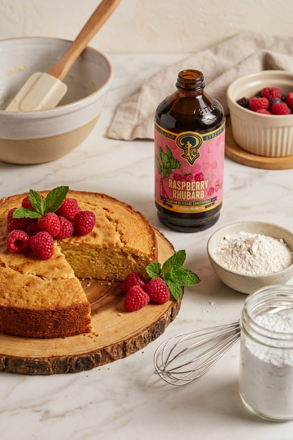 How to use cocktail syrups in baking & desserts