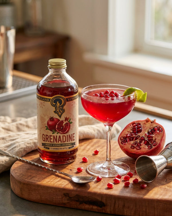 Grenadine for bartenders: the real-pomegranate switch