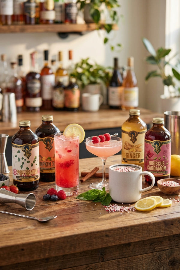 Cocktail syrups for restaurants: bulk craft options