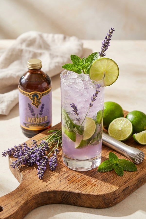How to make a lavender mojito at home