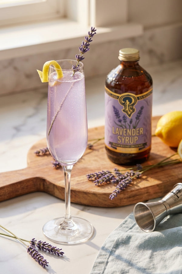 How to make a lavender french 75