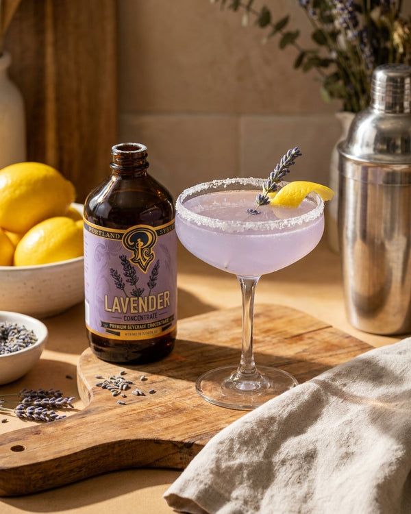 How to make a lavender lemon drop martini