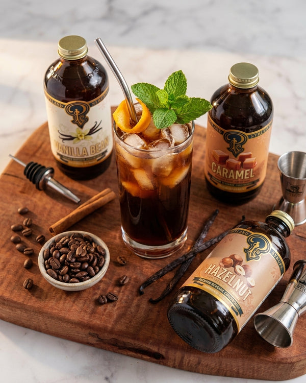 Best syrups for cold brew coffee: flavor pairings