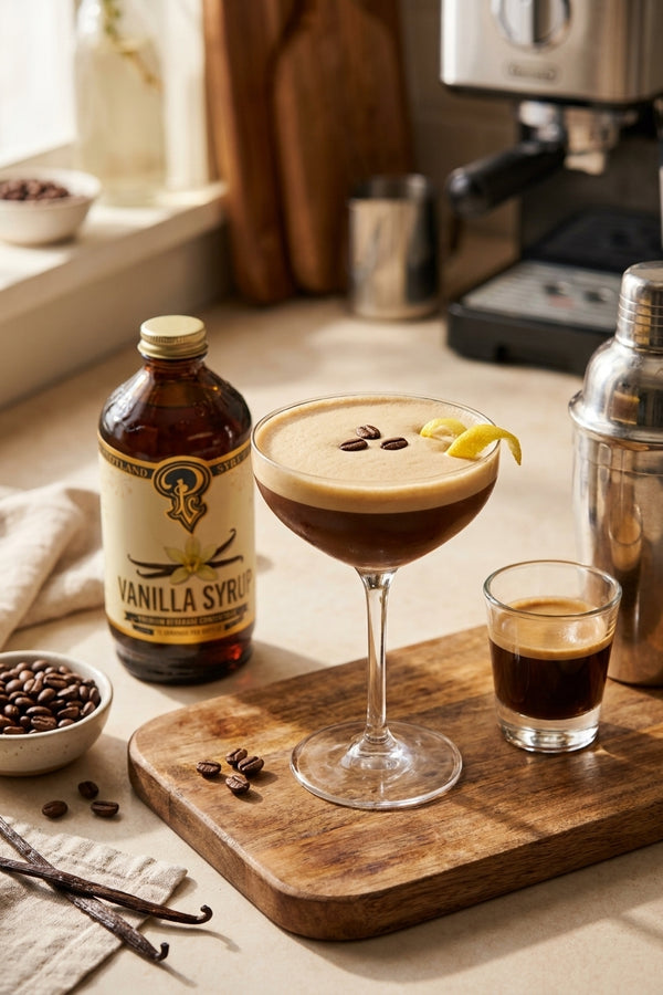 How to make a vanilla espresso martini