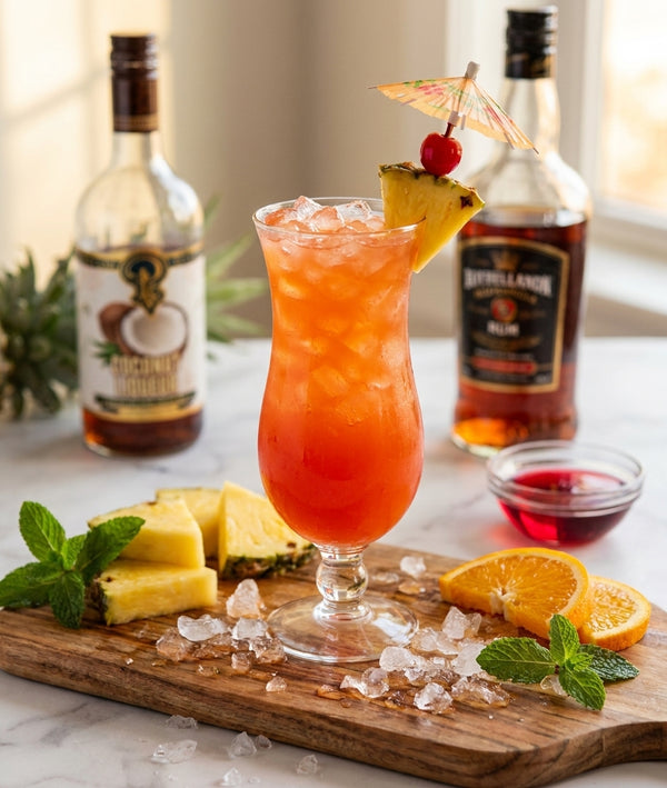 How to make a bahama mama cocktail