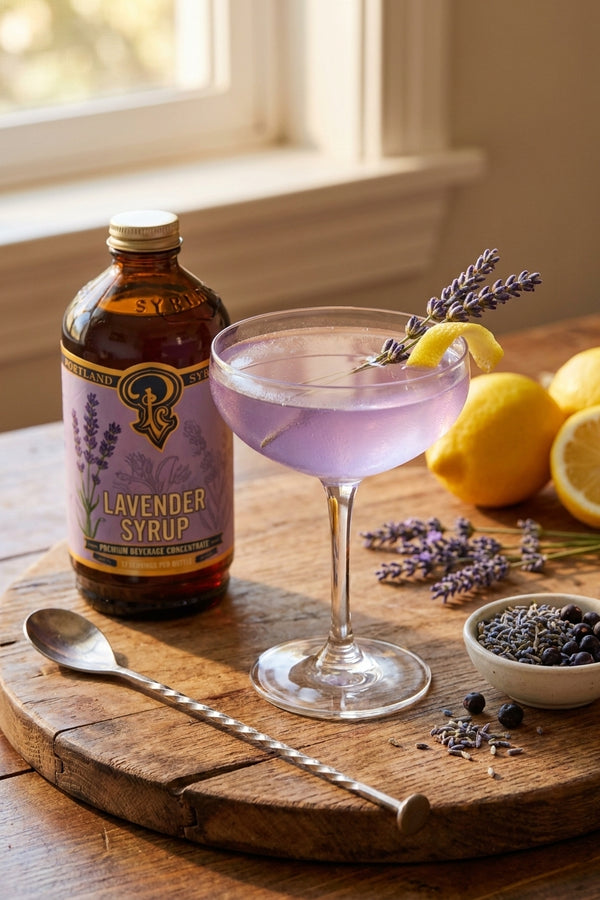 Lavender syrup for gin cocktails: 6 recipes to try
