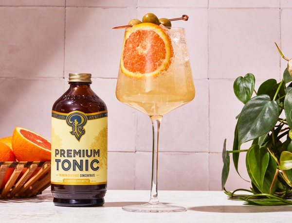 European Tonic Spritz (Mocktail or Cocktail)
