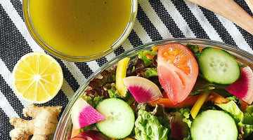 Meyer Lemon Ginger Vinaigrette