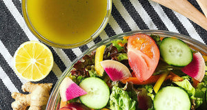 Meyer Lemon Ginger Vinaigrette