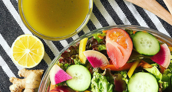 Meyer Lemon Ginger Vinaigrette