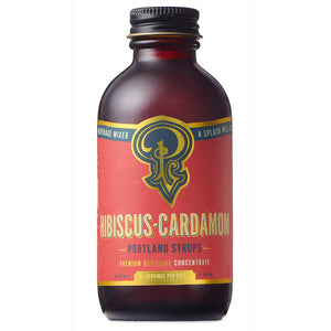 3.4 oz - Hibiscus Cardamom Syrup — view 1
