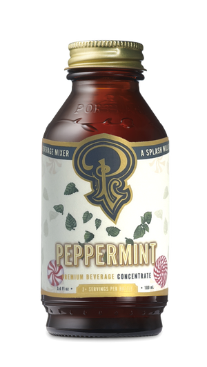 Peppermint Syrup - 3.4 oz Case of 12