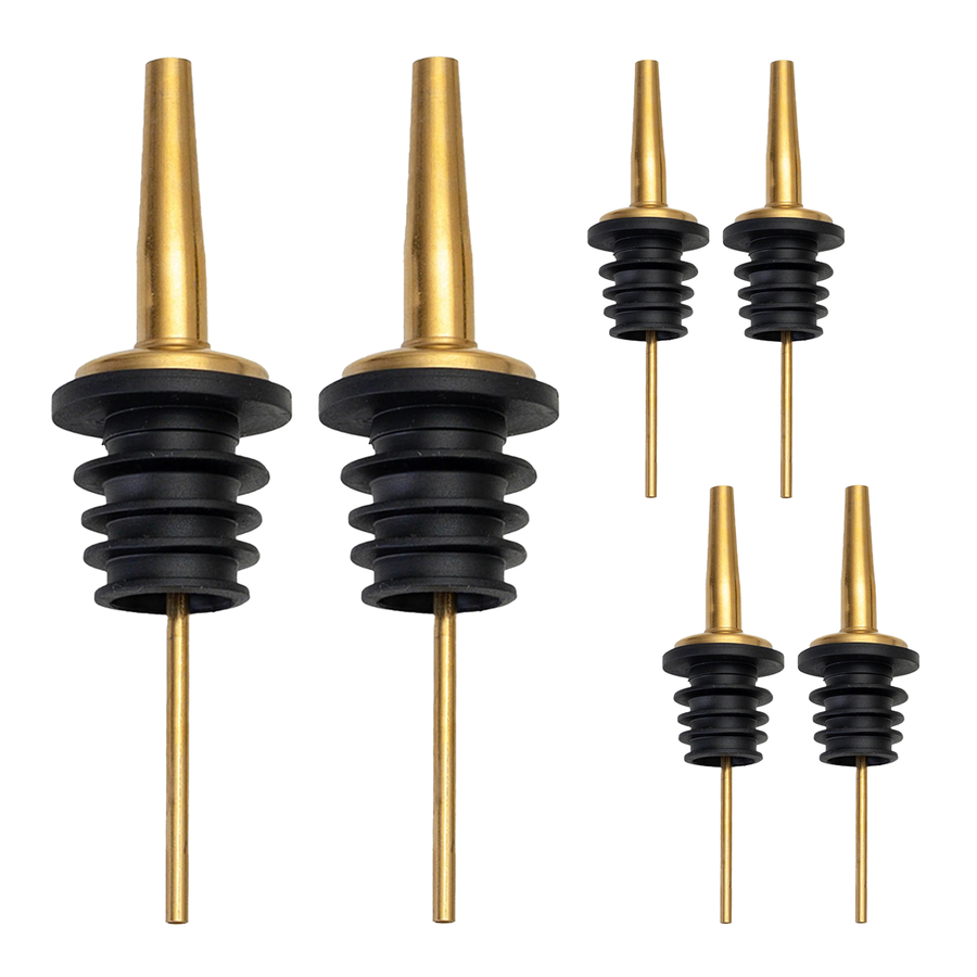Gold Pour Spout - 6 pack
