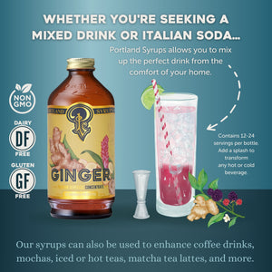 3.4 oz - Ginger Syrup — view 4