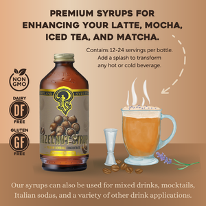 Hazelnut Syrup 12oz Case of 6 — view 3